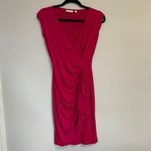 New York and Company hot pink sheath